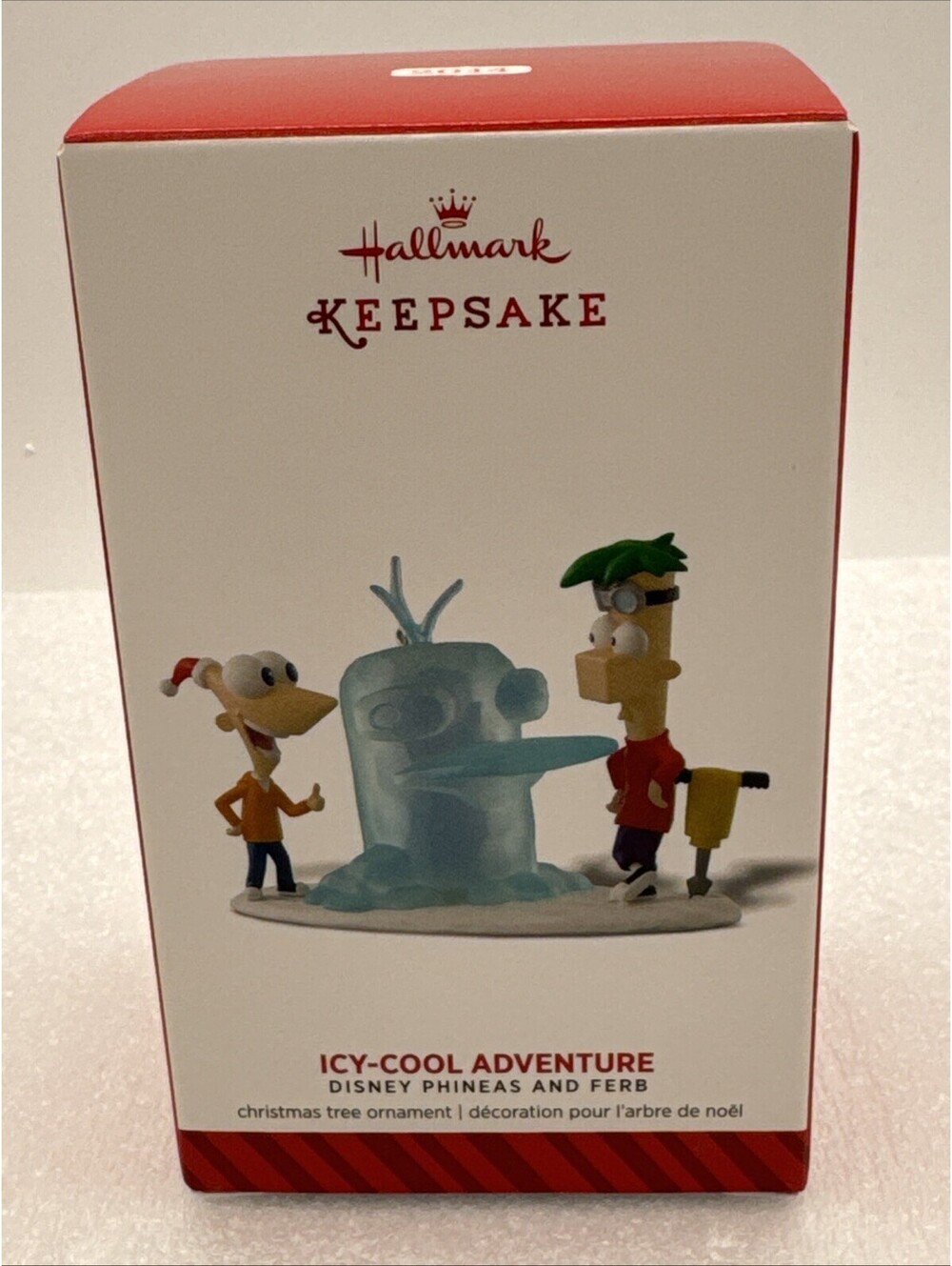 2014 Hallmark Disney Keepsake Ornament Icy-Cool Adventure Phineas & Ferb New